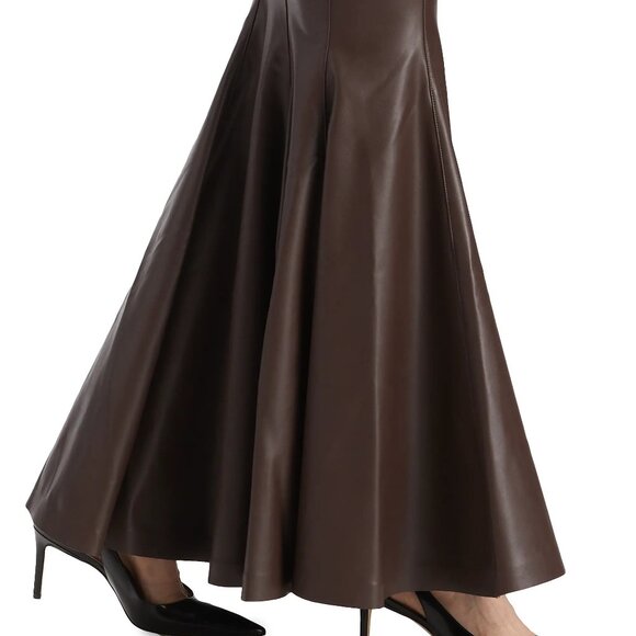 Norma Kamali Chocolate Fishtail Gown - Picture 6 of 6